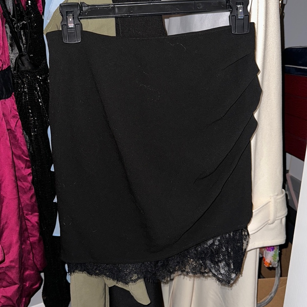 Fleur du Mal black skirt. Small